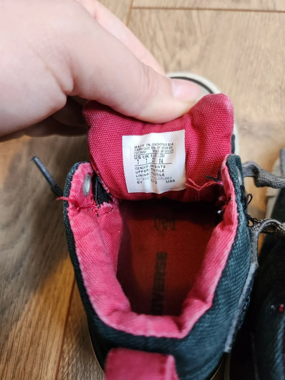 Size 7 Toddler Boys Converse
